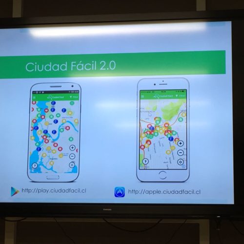 Imagen que muestra la nueva aplicación de ciudad fácil para android e iOS